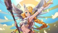 Overwatch (Anime Valkyrie Mercy)